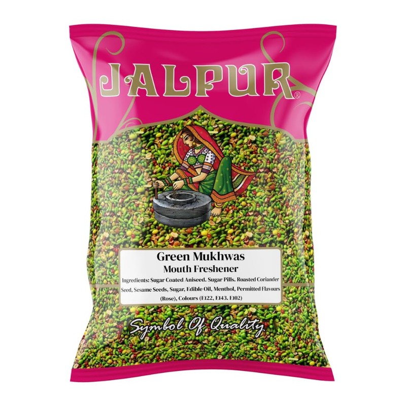 Jalpur - Green Mukhwas (Indian Mouth Freshener) - 500g