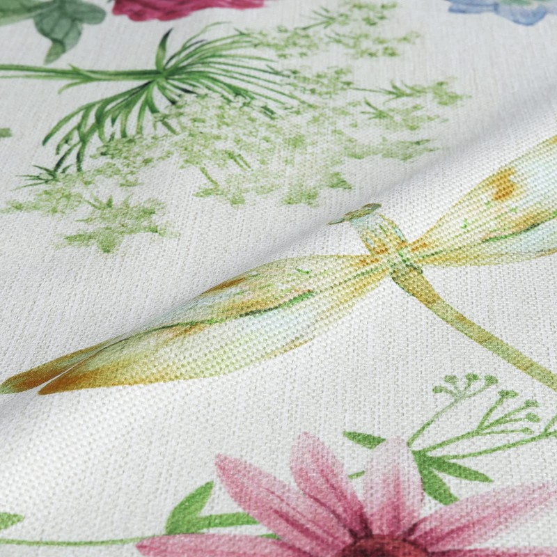 Bonhause Spring Floral Throw Pillow Covers 18x18 Set of 4