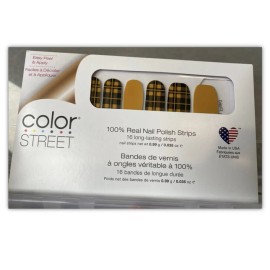 Color Street Nail Strips ~ BREAKING PLAID Retired NIP