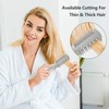 3 Pieces Hair Cutter Comb Double Sided Hair Razor Comb