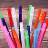 Dakoufish 12 Piece 9 Inch Reusable Plastic Thick Drinking Straws