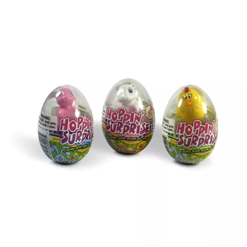 Kidsmania Hoppin' Surprise Candy with Wind-Up Toys 12ct. - 0.53oz.