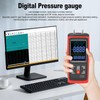 Handheld Digital Manometer, HVAC Manometer Gas Pressure Tester with LCD