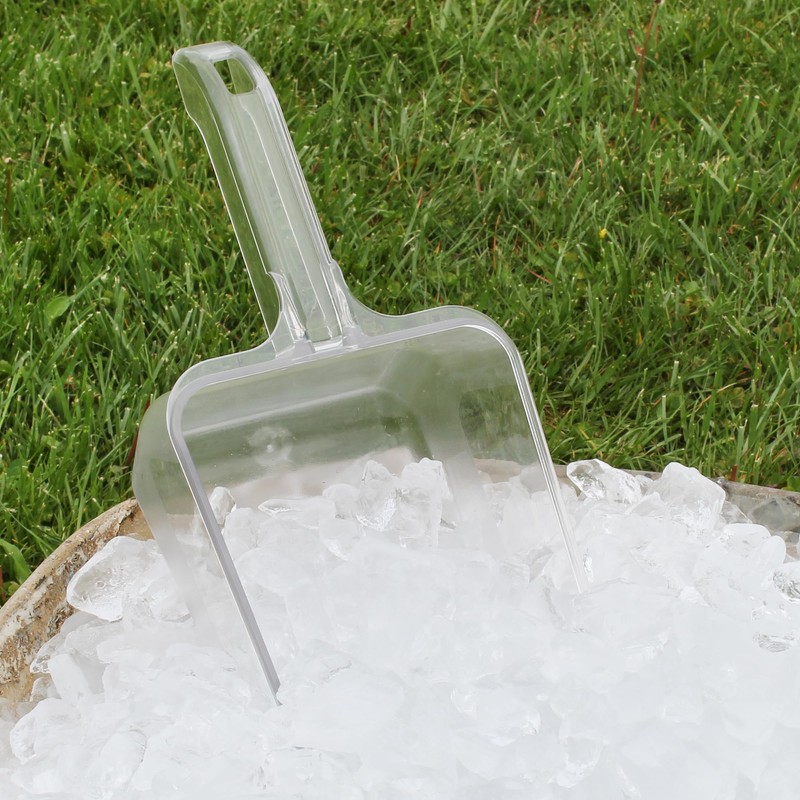 Darware Commercial Ice Scoop with Metal Holder, 7-Cup Capacity (58