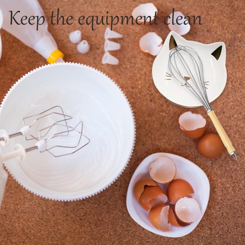 Ceramic Spoon Rest for Kitchen Counter, Cat-Shaped Ceramic Spoon Rest,