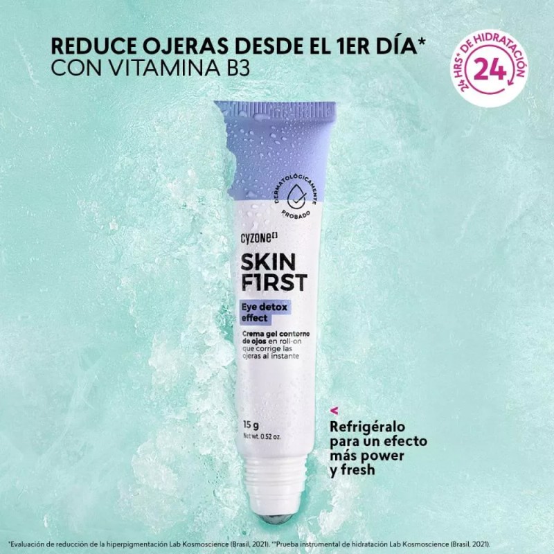 Cyzone Crema Para Contorno De Ojos Eye Detox Skin First