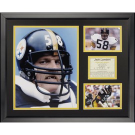 Legends Never Die Jack Lambert Framed Photo Collage, 16" x 20"