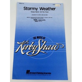 Stormy Weather (SATB sheet music pamphlet)
