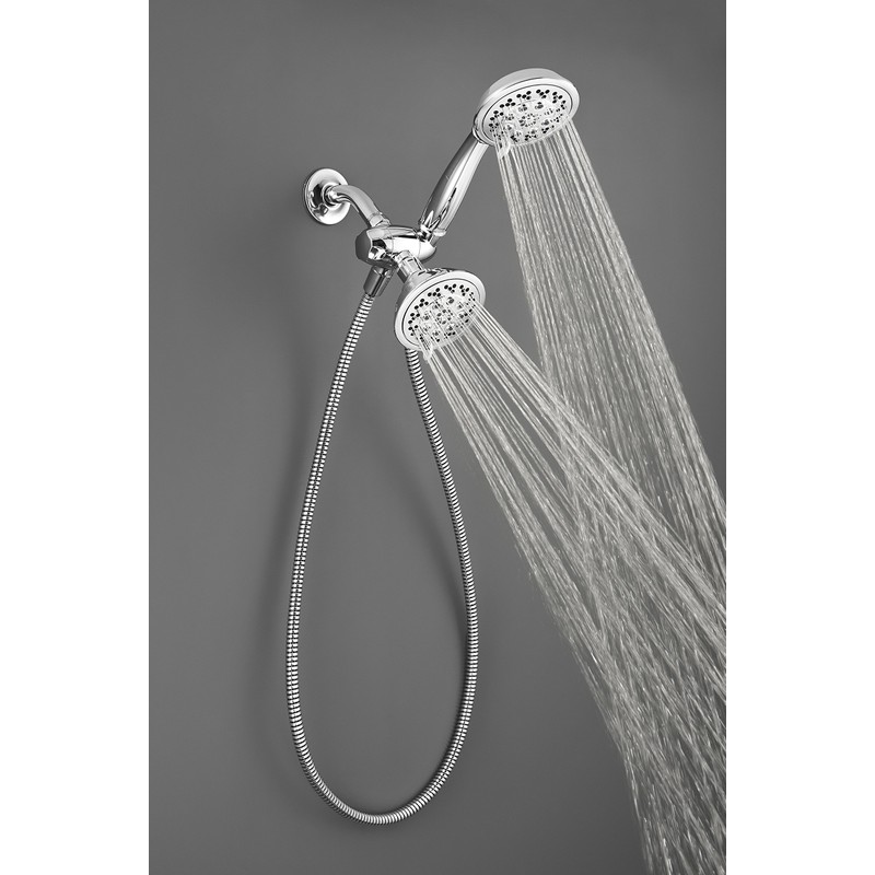 Pfister Solita 6 Function Shower Head and Handheld Shower, Polished