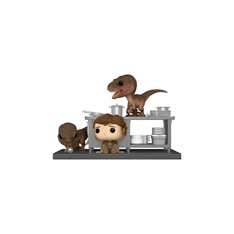 Funko Pop! Moments 62477 Jurassic Park: Tim & Velociraptors (Special