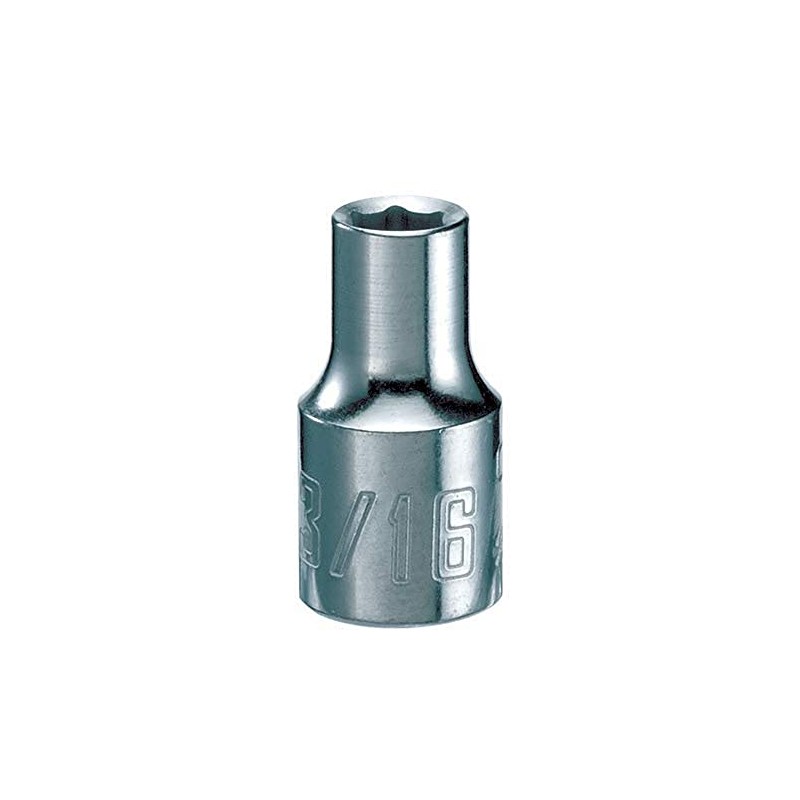 CRAFTSMAN Shallow Socket, SAE, 1/4-Inch Drive, 3/16-Inch, 6-Point (CMMT43491)