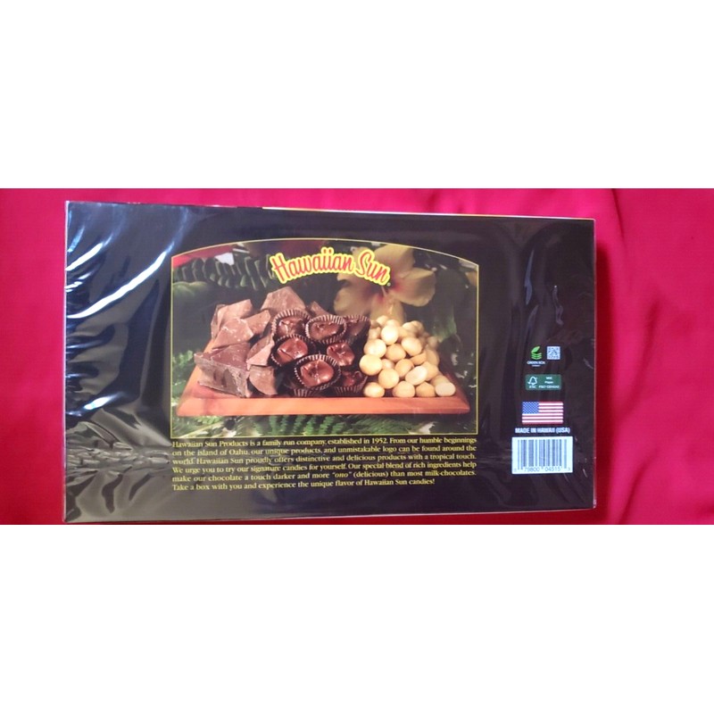 Aloha 6 PACK HAWAIIAN SUN ISLAND TRADITIONS CHOCOLATE COVERED MACADAMIA