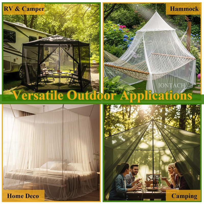 Garden Mosquito Netting 10 x 20 Ft – 1mm Fine