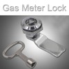KREDHONG 2 Pcs Gas Meter Lock Cam Lock Stainless Steel