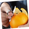 Mikinona 3 Sets 4pcs Sturdy Stainless Steel Peelers Citrus Peelers