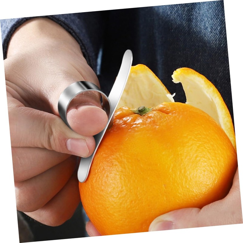 Mikinona 3 Sets 4pcs Sturdy Stainless Steel Peelers Citrus Peelers
