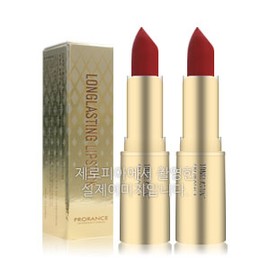 Prorance Long Lasting Lipstick 106 Rose Red 3.2gx2ea Tint Effect / 프로랑스 롱라스팅 립스틱 106 로즈레드 3.2gx2ea 틴트효과