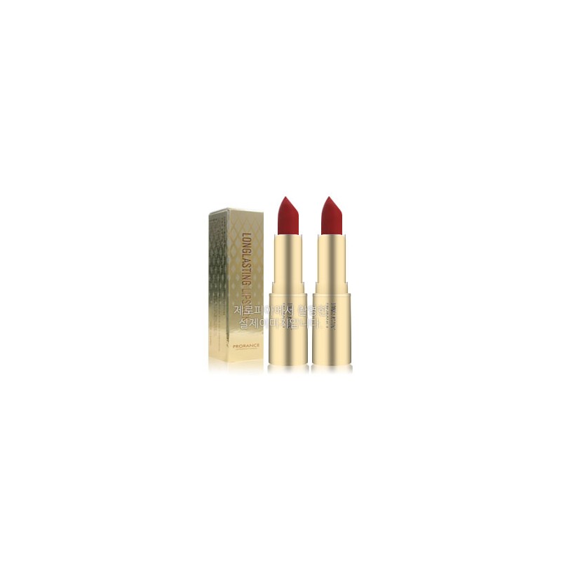 Prorance Long Lasting Lipstick 106 Rose Red 3.2gx2ea Tint Effect