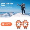 32-Tooth Ice Claw Stainless Steel Anti-Slip Shoe Cover Snow Anti-Slip