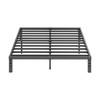 Furnitui 12 Inch High Metal Queen Bed Frame, Platform Bed