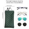 LifeArt 3 Pack Squeeze Top Glasses Pouch Portable Sunglasses Case