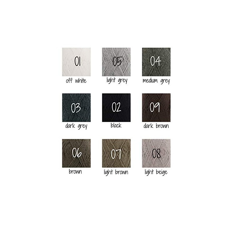 Drops Merino Extra Fine DK SH02 Black