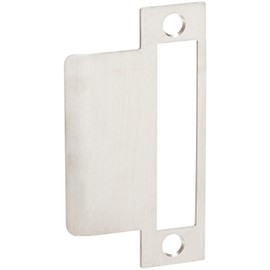 Don-Jo MEST-102 13 Gauge Steel Mortise Type Extended Lip ANSI Strike, Satin Stainless Steel Finish, 2" Width x 4-7/8" Height (Pack of 5)