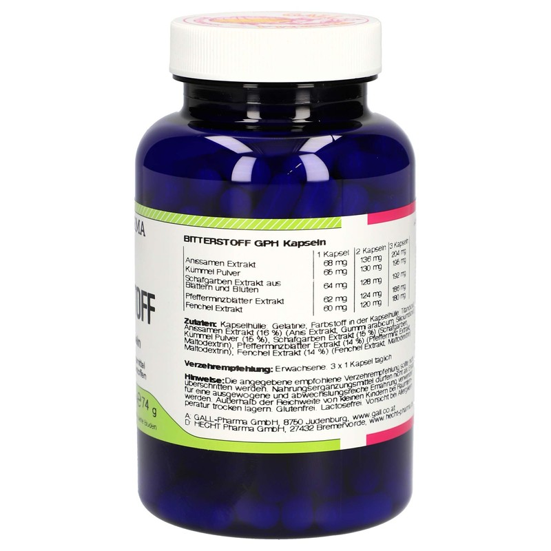 Gall Pharma Bitter Substance GPH Capsules, Pack of 1 (1