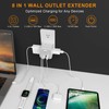 Outlet Extender USB C Wall Charger, Bototek Multi Plug Outlet