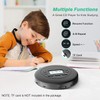 CD Player Portable, MONODEAL Bluetooth CD Player, Rechargeable Compact Small