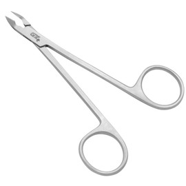 G4 Vision Professional Grade Stainless Steel Cuticle Nail Nipper Nail Trimmer, Nail Art Clipper with Scissor Shape Grip, Durable Manicure Tool & Cuticle Clippers