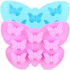 YIMINGMOLD 2pcs Butterfly Silicone Chocolate Molds Butterfly Shaped Mold For