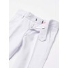 a.x.n.y Boys' Solid Dress Pants, White, 12
