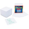 Hygloss Note Paper Cube - 3" Square Non-Sticky Memo Pad