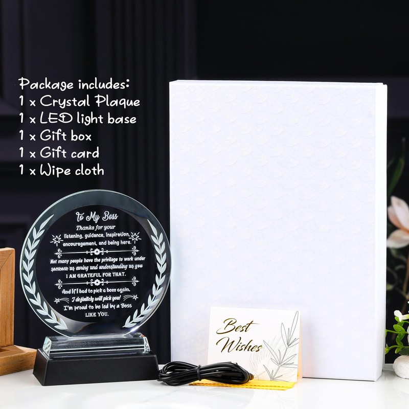 Boss Gifts for Women Men Meaningful Appreciation Retirement Present for