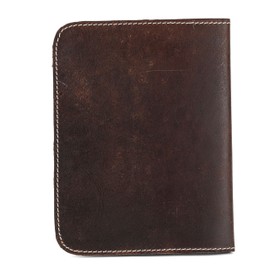 Fausta Heart Embossed Refillable Brown Leather Journal for Writing, 256 Pages (8 x 6 In) | Leather Bound Lined Writing Office Diary, Notepad for Travel | Perfect for Gifting for Women