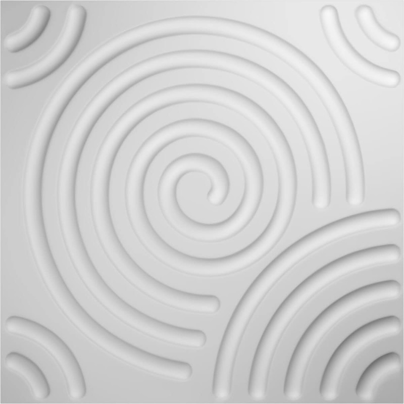 Ekena Millwork WP20X20SPWH 19 5/8"W x 19 5/8"H Spiral EnduraWall