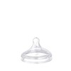 Lifefactory Stage 3 (6+ Months) Wide Neck Silicone Nipple, 1-Pack,Clear,LG8636