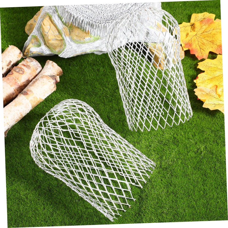 COHEALI 8 Pcs Aluminum Gutter Filter Mesh Leaf Guards Reusable