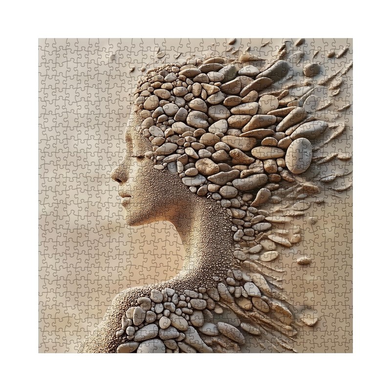 Beautiful Women Art Puzzles for Adults 1000 Pieces Nature, Pretty
