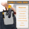 Clip-On Tool Belt Bag,Carpenter and Electrician Tool Pouch for Tools,Heavy