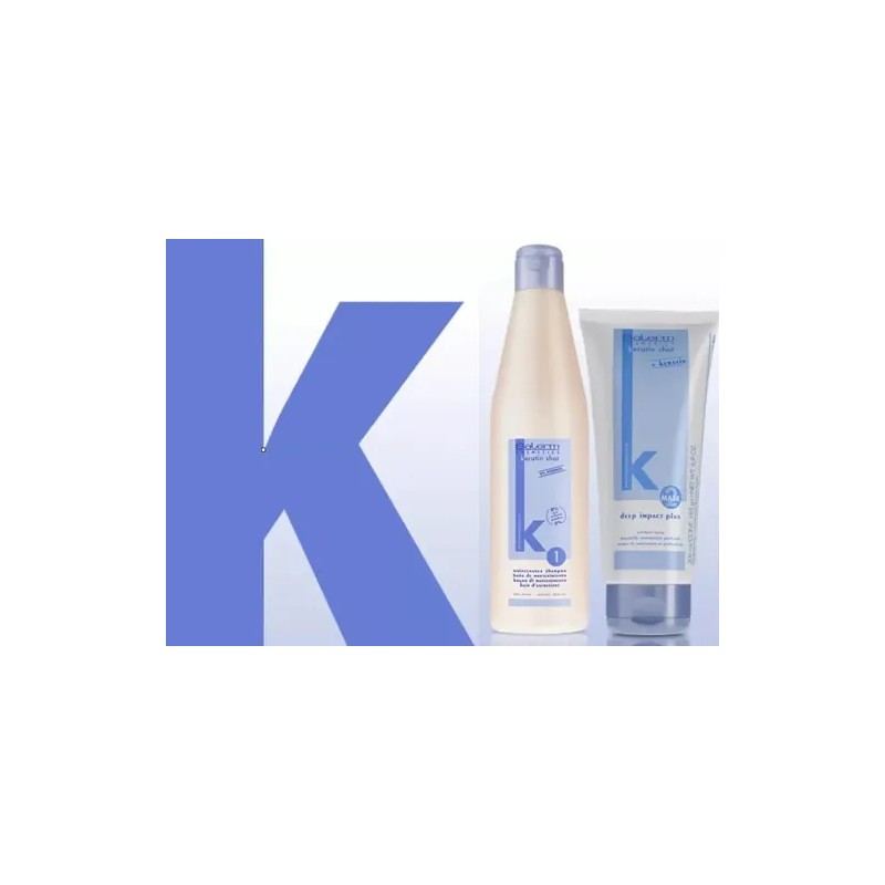 Mantenimiento Keratin Shot Shampoo 500ml + Deep Impact 200ml