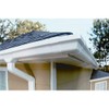 Vinyl Gutter Joiners - Traditional White, 2 Piece