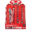 CRAFTSMAN Mechanics Tool Set, 1/4 Inch Drive, 20 Piece (CMMT12108)