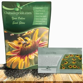 Outsidepride Gloriosa Daisy Rudbeckia Seeds - 1/4 lb. Perennial, Easy to Grow & Self-Seeding Flower Seeds For Planting Bicolored Double Blooms, For Low Maintenance Pollinator Gardens & Erosion Control