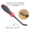 Multifunctional Staple Lifters Pullers Screwdriver Tool V Shaped Lifters for