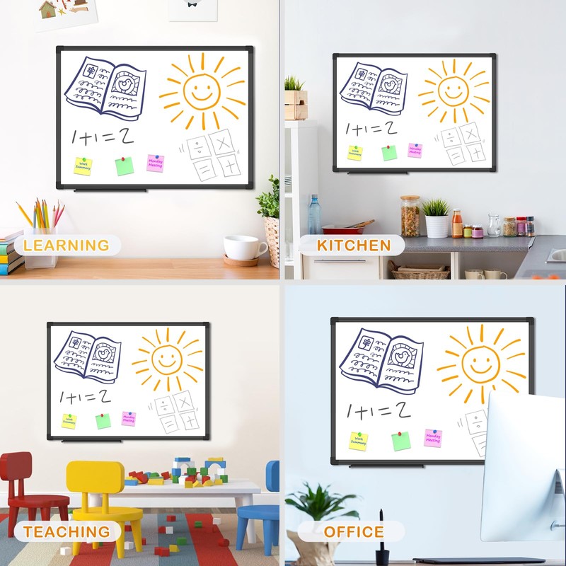 JILoffice Magnetic Whiteboard/White Board, Dry Erase Board 18 x 12