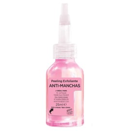 LOral Paris Glycolic Bright Peeling Exfoliante Facial Anti Manchas, Mejora la Textura y Luminosidad de la Piel en 15 Minutos, Reduce Poros Abiertos e 