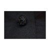 Chef Apparel Knot Button Chef Coat Multi Pack Black Color