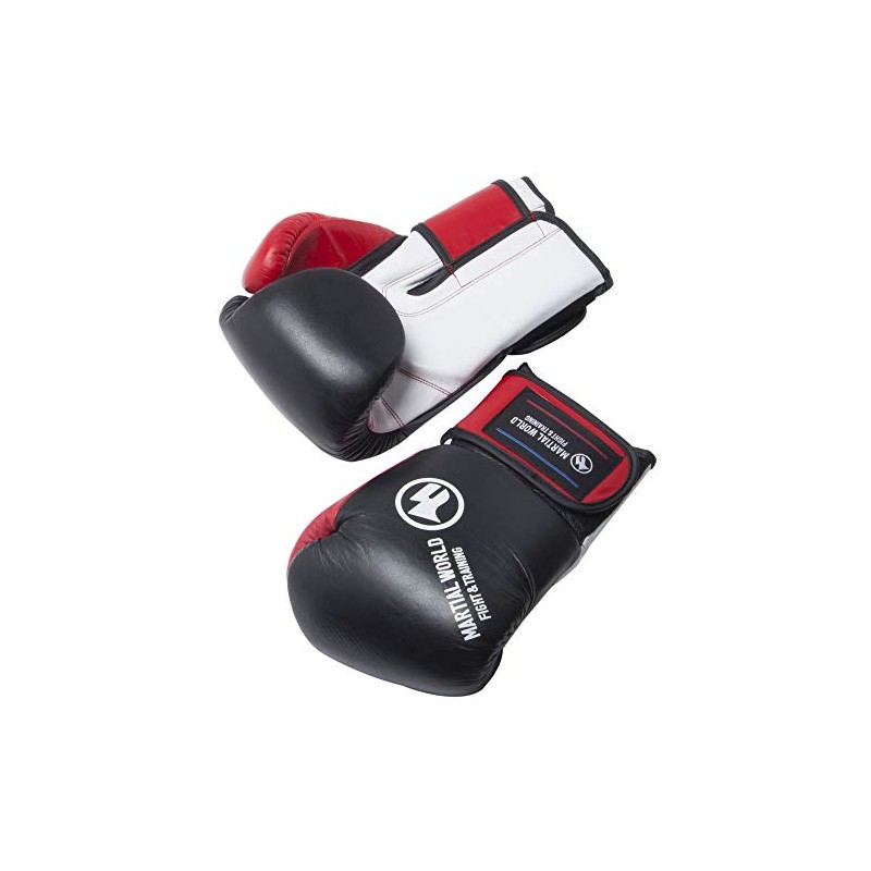 MARSHAL WORLD (マーシャルワールド) Basic Gloves Boxing BG12-08-RDBK Red/Black 8 oz